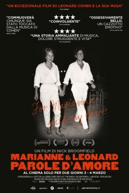 Marianne e Leonard. Parole d'amore 2020 streaming